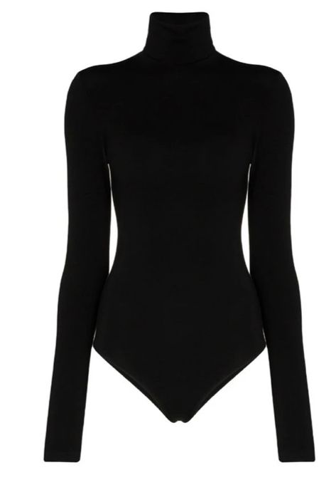 Turtleneck Bodysuit, Bodysuit Black, Mode Vintage, Dream Clothes, Style Outfits, Black Bodysuit, Perfect Outfit, Aesthetic Clothes, Pretty Outfits