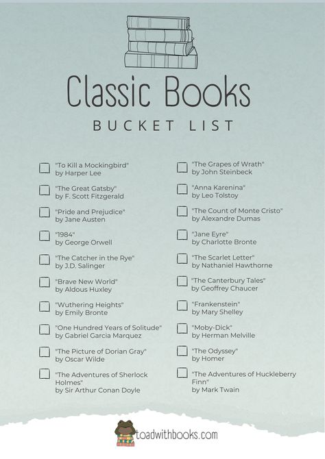 Classic books have inspired countless readers and continue to captivate and entertain. They offer a glimpse into different eras and cultures, and provide insights into the human experience that are still relevant today. Classic Books That Are Actually Good, Classic Book Reading List, Must Read Classic Books, Classics To Read Book Lists, Classic Literature Book Recommendations, Classic Books Challenge, Novel Recommendations Book Lists, Good Literature Books, Classical Books Aesthetic