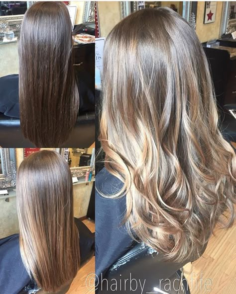 Virgin Hair Transformation, Highlight Transformation, Virgin Hair Color, Light Brown Highlights, Brown Ombre Hair, Virgin Hair Wigs, Brown Hair With Blonde Highlights, Hair Color Light Brown, Akron Ohio