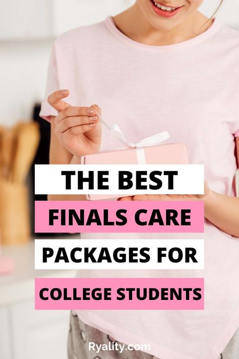 These would be the perfect finals week care packages for college students!! #collegesnacksdormcarepackages College Finals Care Package, Finals Week Care Package, Finals Care Package, Care Packages For College Students, Finals Week College, Boyfriend Care Package, College Snacks, College Finals, Finals Gift