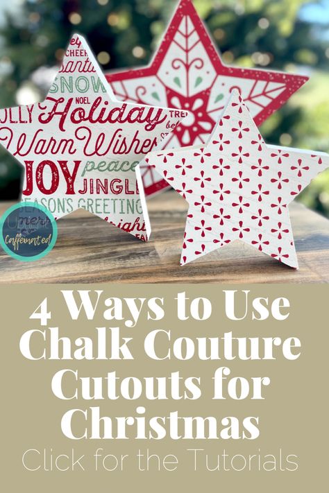 Chalk Couture Projects To Sell, Christmas Chalk Couture Ideas, Chalk Couture Ideas On Wood, Chalk Couture Projects, Chalk Couture Ideas Christmas, Chalk Couture Christmas Ideas, Chalk Couture Ornaments, Chalk Couture Christmas Trees, Chalk Transfers