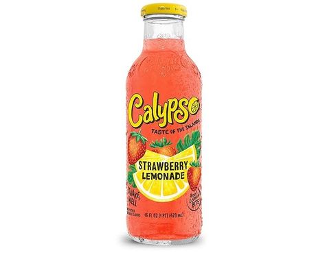 Amazon.com : Calypso Lemonades | Made with Real Fruit and Natural Flavors | Strawberry Lemonade, 16 Fl Oz (Pack of 12) : Grocery & Gourmet Food Calypso Lemonade, Real Fruit, Strawberry Lemonade, Tow Truck, Basket Ideas, Gourmet Food, Apartment Ideas, Natural Flavors, Gift Basket