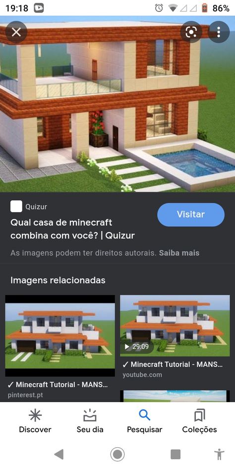 Essa é uma nova forma de você poder fazer sua casa no Minecraft comente para você poder saber mais sobre essas causas vou estar sempre postando vídeos de casa de Minecraft e várias ideias de vocês fazer em casa c skin por favor não ignore faz muito tempo que eu estou fazendo isso para ganhar dinheiro 💰 Casa No Minecraft, Minecraft E, Minecraft Videos, Minecraft House Designs, Block Craft, Captain Tsubasa, Blind Bag, Mini Mini, Minecraft Houses