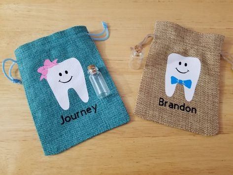 Tooth Fairy Kit, Fairy Pouch, Cricut Business, Fairy Kit, Tooth Fairy Bag, Dollar Bill Origami, Tooth Pillow, Burlap Sacks, Mini Glass Bottles