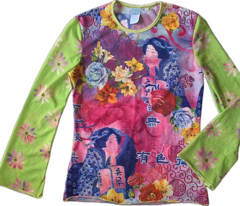 Neon Fits, Pop Pop Shirts, Kinds Of Clothes, Blouse Diy, Dolce E Gabbana, Harajuku Fashion, Dream Clothes, Colorful Fashion, Cute Tops