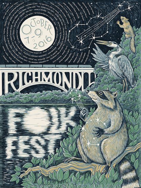 Folk Music Festival, Drawing Down The Moon, Fairy Festival, Music Festival Poster, Music Illustration, Folk Festival, Event Poster Design, Festival Inspiration, Festival Poster