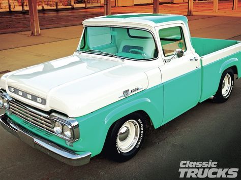 Classic Trucks Magazine, Pick Up Truck, Old Ford Trucks, Classic Ford Trucks, Old Pickup, Old Pickup Trucks, Ford Lincoln Mercury, Classic Pickup Trucks, Ford Pickup Trucks