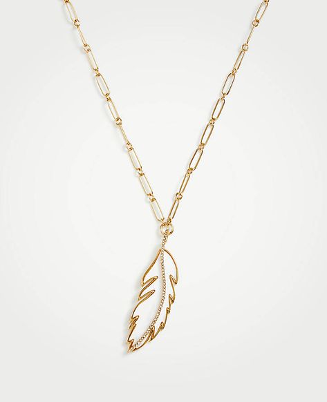 Shop Ann Taylor for effortless style and everyday elegance. Our Feather Pendant Necklace is the perfect piece to add to your closet. Feather Pendant Necklace, Everyday Elegance, Feather Pendant, Ring Bracelet, Effortless Style, Ann Taylor, Gold Necklace, Jewelry Design, Necklaces