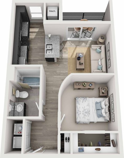 2d Floor Plan, 3d Floor Plans, 3d Floor Plan, Apartment Layout, 3d Floor, 3d Modeling, Floor Plan, Floor Plans, Apartment