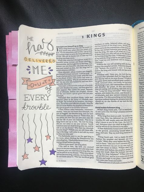 1 Kings Bible Study, 2 Kings Bible Journaling, 1 Kings Bible Journaling, 1 Samuel Bible Journaling, Bible Wrecker, Bible Goals, Samuel Bible, Bible Help, Bible Doodles