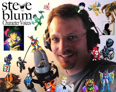 Steven Blum Steve Blum, Actor Portrait, Will Friedle, Tara Strong, Animated Stories, Crazy Sister, April Fools Joke, Batman Fan Art, Childhood Characters