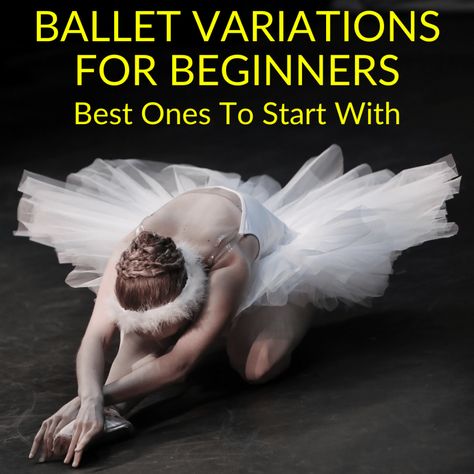 Ballet variations put the spotlight on you and they’re difficult to perform. The best ballet variations for beginners reduce the complexity a bit. You must... Ballerina Stretches For Beginners, Ballet Exercises For Beginners, Ballet Variations, Ballet Steps, Beginner Ballet, Dance Things, Ballet Positions, Ballet Exercises, Prima Ballerina