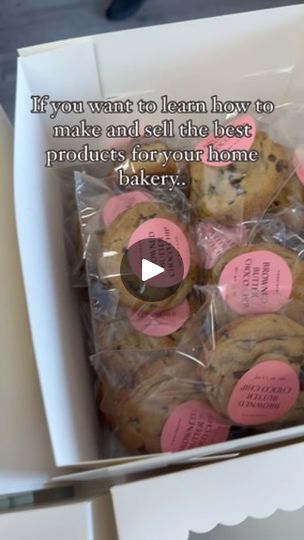 7.2K views · 404 reactions | Learning how to make something unique and delicious helped me SO much with my home bakery business. 🙌🏽  XL tall cookies are gaining popularity, but not everyone is doing them. Making giant cookies that are fun to look at and delicious to eat was not only profitable, but gave people something to talk about for my bakery. 🤩  🗣️People always came back to me and said “what were those giant cookies? I need more!”   And if you’re just starting out, you need a really good set of recipes to go by. 📖  👉🏼That’s why I created the Ultimate Cookie Guide! I packed it full with tips and tricks for extra tall cookies, and include 9 DELICIOUS and fun recipes that you can make for friends and family or for your business!   These cookie recipes are unique and will 100% mak Cookies To Sell, Tall Cookies, Cookie Guide, Giant Cookies, Home Bakery Business, How To Make Something, Something To Talk About, Ultimate Cookies, Giant Cookie