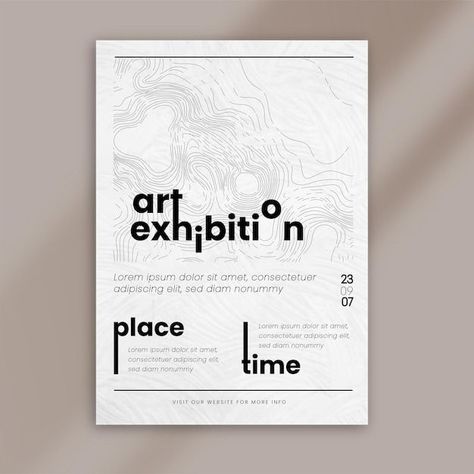 Poster Design For Exhibition, Exhibit Poster Design Layout, Art Expo Poster Design, Art Event Invitation Design, Posters For Exhibitions, Watercolor Art Exhibition, Art Exhibition Invitation Design, Architecture Exhibition Poster Design, Invitation For Art Exhibition