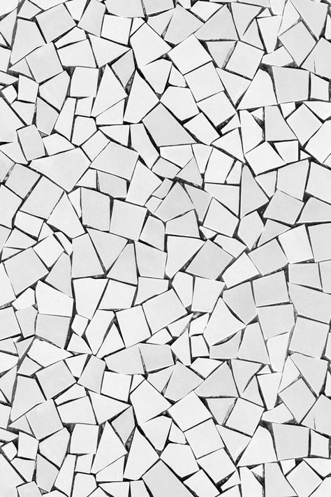 Shattered white mosaic wall – Free Seamless Textures White Mosaic Tile Texture, Mosaic Texture Seamless, White Mosaic Texture, Wall Tiles Texture, Mosaic Tiles Texture, Mosaic Tiles Art, Broken Tile Mosaic, Wall Texture Seamless, Voronoi Diagram