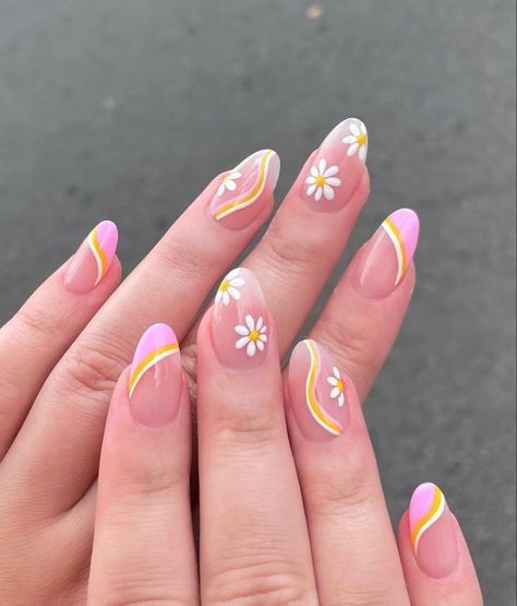 Diy Valentine's Nails, Romantic Nails, Cute Simple Nails, Cute Spring Nails, Nail Designs Valentines, Summery Nails, Glamorous Nails, Really Cute Nails, Short Acrylic Nails Designs