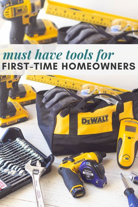 Basic Power Tools For Beginners, Basic Tools For Home, Essential Tools For Homeowners, Must Have Tools For Home Owners, Tools Must Have, Fix Leaky Faucet, Tips For Saving Money, Spill The Tea, Yard Tools