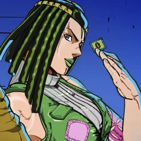 Hermes Costello, Pink Manga, Adventure Anime, Jojo's Adventure, Stone Ocean, Anime Fashion, Jo Jo, Jojo's Bizarre Adventure Anime, Cartoon Profile