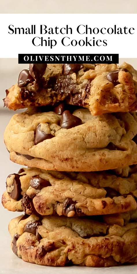 A Dozen Chocolate Chip Cookies, Half Dozen Chocolate Chip Cookies, Half Batch Cookies, Chocolate Chip Cookies For Two, Half Batch Chocolate Chip Cookies, Easy Small Batch Chocolate Chip Cookies, Small Batch Of Chocolate Chip Cookies, Quick And Easy Chocolate Chip Cookies, Easy Chocolate Chip Cookies 3 Ingredients