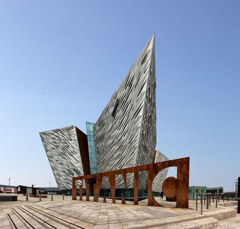 Belfast Sink Garden, August Moon, Ireland Pictures, Belfast Ireland, Titanic Museum, Giant Letters, Belfast Northern Ireland, Visit Ireland, Irish History