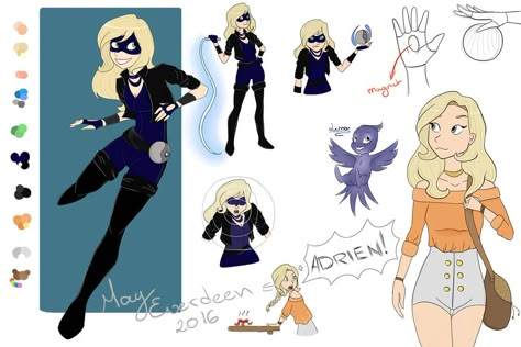 Adopt Night Wing (Mae). Kwamii is Midnight. Has Raven miraculous. Tikki Y Plagg, Superhero Names, Catty Noir, Miraculous Ladybug Oc, Miraculous Characters, Model Sheet, Miraculous Ladybug Funny, Ladybug Comics, Miraculous Ladybug Comic