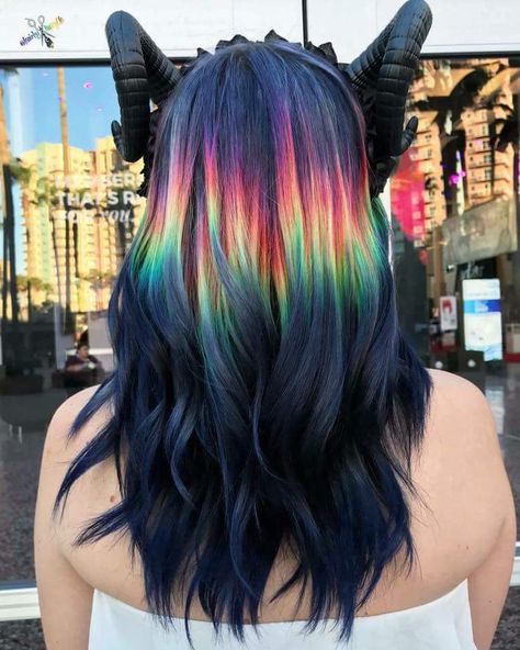 Exotic Hair Color, Ice Hair, Exotic Hairstyles, Rainbow Hair Color, Spring Hair Color, Pinterest Hair, Hair Color Blue, Spring Hairstyles, Mermaid Hair