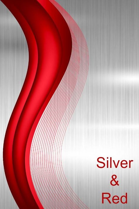 Red Silver Aesthetic, Silver Color Palette, Silver Aesthetic, Color Personality, Red And Silver, Red And Teal, Night Wear, Color Textures, Red And Grey