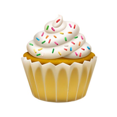 Cupcake Emoji, Cupcake Icon, Emoji Food, Emoji Cupcakes, Cupcake Png, Food Iphone, Ios Emoji, Icon Emoji, Photo Cutout