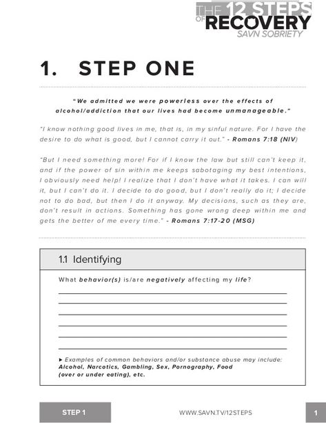 Aa Step Worksheets, Step 8 Aa Worksheet, Na 12 Step Worksheets, Aa Step 4 Worksheet, Step One Recovery Worksheets, Step 3 Aa, Step 1 Aa, Step One Aa, Smart Recovery Worksheets