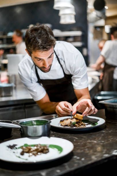 2,066 Handsome Chef Photos and Premium High Res Pictures - Getty Images Chef Cooking Photography, Chef Pictures, Cooking Photography, Decorações Com Comidas, Chef Work, Man Cooking, Restaurant Photography, Food Photography Inspiration, Sous Chef