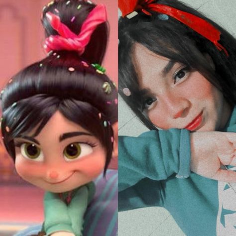 Vanellope makeup Costumes 2023, Makeup Challenge, Vanellope Von Schweetz, Disney Makeup, Makeup Challenges, 31 Days Of Halloween, 31 Days, Halloween Ideas, Maquillaje De Ojos