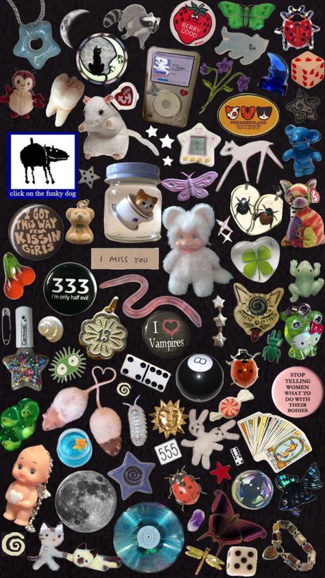 #ispy #trinkets #bugs #whimsigoth #maximalist #wallpaper #gothic #randomcore #aesthetic #collageart #collage #astrology #angelnumbers #cats #emo Ispy Iphone Wallpaper, Ispy Book Wallpaper, Goth Aesthetic Collage, Emo Collage Wallpaper, Ispy Aesthetic, Whimsigoth Phone Wallpaper, Whimsigoth Wallpaper Iphone, Whimsigoth Collage, Ispy Photography