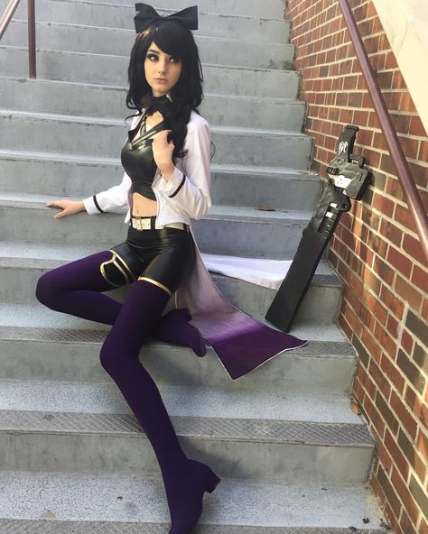 Cosplay Tumblr, Rwby Cosplay, Rwby Blake, Thigh High Sock, Blake Belladonna, Steampunk Cosplay, Cute Cosplay, Best Cosplay, Cosplay Outfits