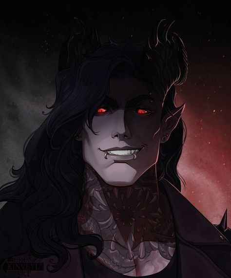 Character Male, Romance Art, Demon Art, Arte Sketchbook, Long Black Hair, Character Design Male, Character Creation, Dnd Characters, Handsome Anime