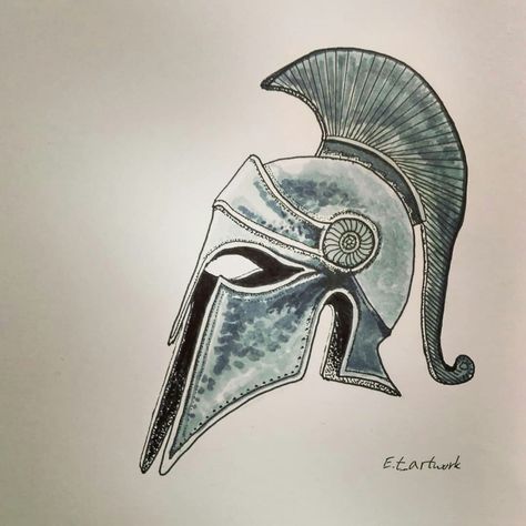 drawing sketch greece spartan Spartan Helmet Drawing, Roman Drawings, Spartan Helmet Tattoo, Greece Drawing, Greek Drawing, Helmet Drawing, Soldier Drawing, Helmet Tattoo, Armor Drawing