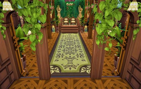 Castle Throne Room, Stone Castle, Bloxburg Ideas, Throne Room, Sims House Design, Sims 4 Build, Sims House, Aesthetic Art, Sims 4