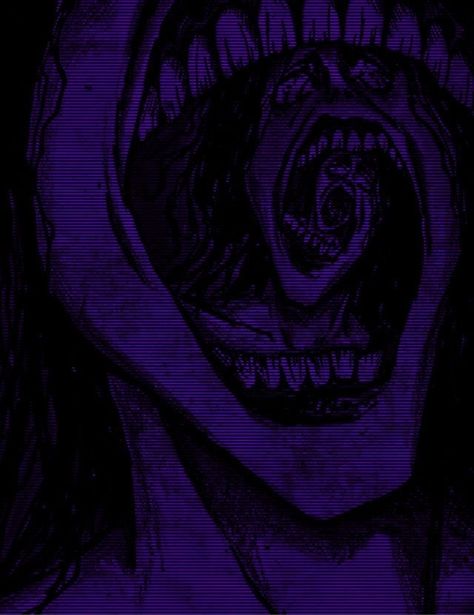 Black And Violet Aesthetic, Creepy Purple Aesthetic, Demon Aesthetic, Dark Circus, Violet Aesthetic, Insta Highlights, Aesthetic Lockscreens, Arte Grunge, Fairy Wallpaper