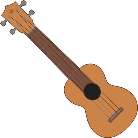 Simple ukulele outline | Free SVG Ukulele Drawing, Musical Instruments Clipart, Hawaiian Ukulele, Simple Cartoon, Drawing Templates, Ukelele, Banjo, Student Art, Public Library