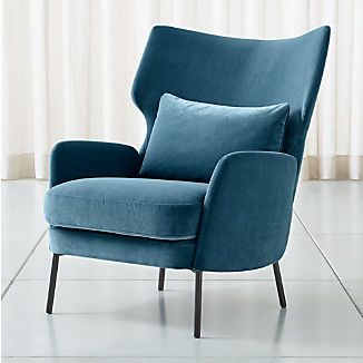 Alex Navy Blue Velvet Accent Chair Turquoise Accent Chair, Blue Velvet Accent Chair, Teal Chair, Navy Blue Velvet, Black Sideboard, Velvet Accent Chair, Velvet Accents, Stylish Chairs, Blue Chair