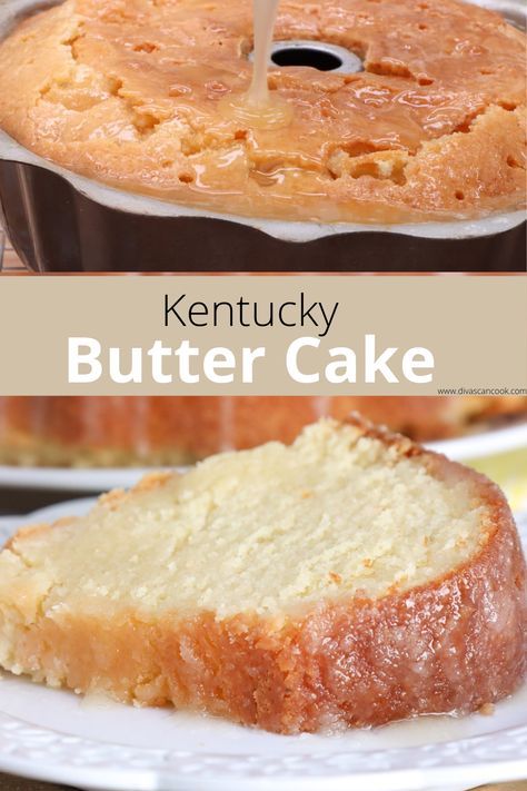 Kentucky Cake, Kentucky Butter Cake Recipe, Best Butter Cake Recipe, Rum Syrup, Julia Childs, Pound Cake Recipes Easy, Moist Cake Recipe, Kentucky Butter Cake, Butter Rum