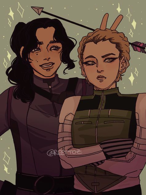 Kate Yelena Fanart, Yelena Belova And Kate Bishop Fanart, Bishova Fanart, Kate Bishop And Yelena Belova Fanart, Kate Bishop Drawing, Natasha And Yelena Fanart, Kate And Yelena Fanart, Yelena Belova Fanart, Kate Bishop Fanart