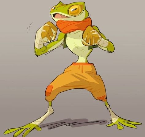 How To Draw Anthropomorphic Characters, Grippli Character Concept, Frog Humanoid, Frog Oc, Frog Character Design, Frog Character, Anthropomorphic Characters, Arte Indie, Animal Character