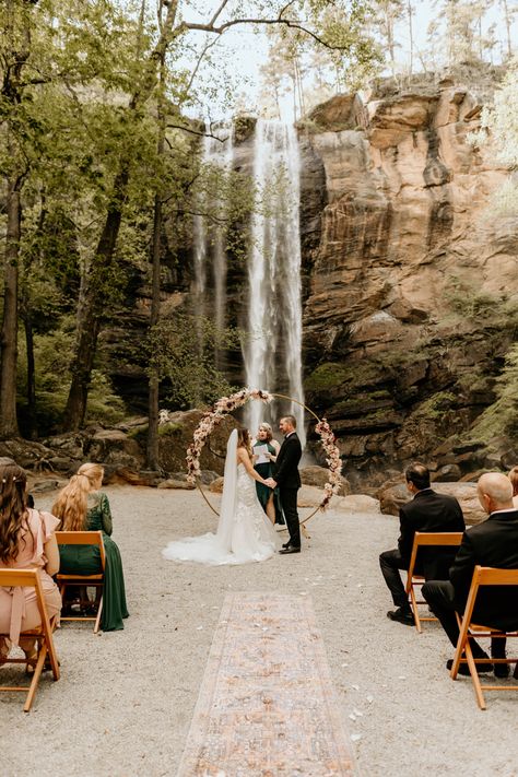 Toccoa Falls Elopement, Toccoa Falls Wedding, Toccoa Falls, Wedding Outdoors, Amicalola Falls, Mountain Weddings, Wedding Vision, Wedding 2025, Website Page