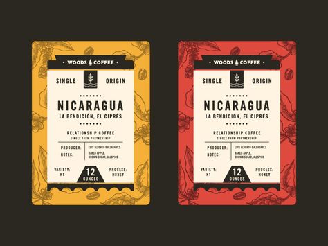 Custom label for a new single origin that hit the shelves this week. 2x Coffee Label Design, Nutrition Facts Design, Creative Wine Label, Coffee Labels, Coffee Bag Design, Tea Labels, Tea Packaging Design, Coffee Pack, Coffee Label