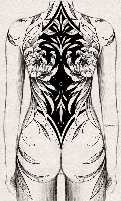 Back Piece Tattoo Women, Blackout Back Tattoo, Backpiece Tattoo Design, Black Back Tattoo, Back Tattoo Sketch, Blackwork Back Tattoo, Back Tattoo Stencil, Women Tattoo Sketch, Backpiece Tattoo For Women