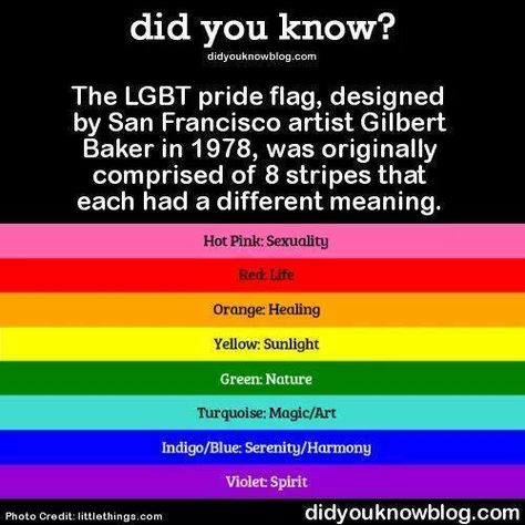 Original Pride Flag, Pride Display, Gilbert Baker, Lgbt Quotes, Lgbtq Quotes, Lgbt Memes, Lgbt Equality, Gay Pride Flag