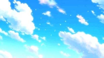 Cyan Banner Discord, Cyan Banner Gif, Anime Sky Gif, Blue Sky Gif, Sky Banner, Green Icons, Sky Gif, Banner Discord, Moving Backgrounds