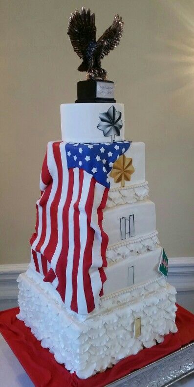 Military promotion cake                                                                                                                                                                                 More Usaf Retirement Cake, Lt Col Promotion Cake, Ltc Promotion Party, Military Promotion Cake, Promotion Cake, Marine Corps Retirement, Promotion Ceremony, Navy Cakes, Military Retirement Parties