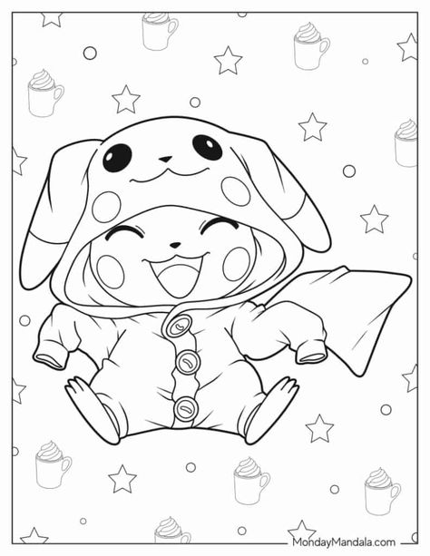 Pikachu Coloring, Pokemon Coloring Sheets, Diy Osterschmuck, Pikachu Coloring Page, Santa Coloring Pages, Pokemon Coloring Pages, Pokemon Coloring, Unicorn Coloring Pages, Easy Coloring Pages