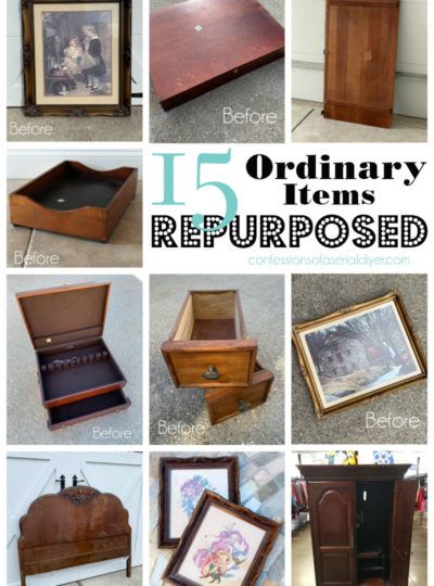 Old Shelf Ideas Repurposed, Antique Repurposed Ideas, Displaying Antiques In Home, Repurposed Items Diy Home Decor, Diy Repurposed Items, Vintage Repurposed Items, Recycling Furniture, Drawers Repurposed, Upcycle Crafts